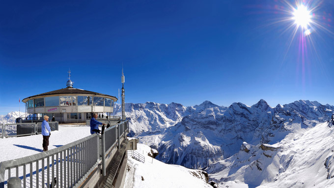 © Jungfrau Region By-line:swiss-image.ch/Jost von Allmen/ Schilthornbahn AG / Jungfrau Region, CH - Schilthorn / Zum Vergrößern auf das Bild klicken