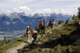 Innsbruck, Tirol - Panorama Zirbenweg / Zum Vergrößern auf das Bild klicken