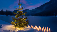 Pillerseetal, Tirol - Advent mit Lichterglanz