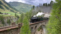 Rhätische Bahn, Schweiz - Dampffahrt