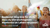 Kampagne Migräne ohne mich