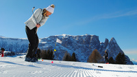 Seiser Alm, Südtirol - Wintergolf