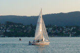 Restaurant Lake Side, Zürich - Abendstimmung