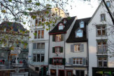 Basel, Schweiz - Teil der Altstadt / Zum Vergrößern auf das Bild klicken