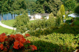 Residenz Motzen am See - Blick auf Garten / Zum Vergrößern auf das Bild klicken