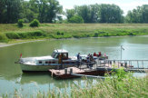 Bootsfahrt Donau-Auen / Zum Vergrößern auf das Bild klicken