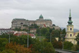 Budapest - Burgpalast / Zum Vergrößern auf das Bild klicken