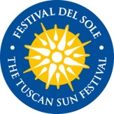 Cortona, Italien - Festival del Sole Tuscan: Logo / Zum Vergrößern auf das Bild klicken