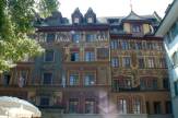 Luzern, Schweiz - Gebäudefassaden am Hirschenplatz / Zum Vergrößern auf das Bild klicken