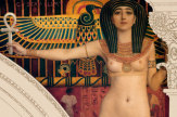 Kunsthistorisches Museum, Wien - Ausstellung Klimt: Ägypten_detail