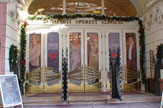 Budapest - Operettenhaus, Eingang / Zum Vergrößern auf das Bild klicken