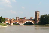 Verona - Castelvecchio mit Ponte Scaligero