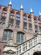 Lübeck, Deutschland - Stiegenaufgang beim Rathaus / Zum Vergrößern auf das Bild klicken
