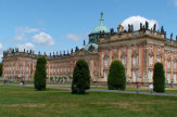 Gärten von Sanssouci, Potsdam - Neues Palais / Zum Vergrößern auf das Bild klicken