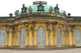 Schloss Sanssouci, Potsdam - Gartenansicht