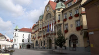 55PLUS Medien GmbH / Rathaus von Ptuj, Slowenien / Zum Vergrößern auf das Bild klicken