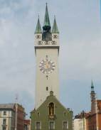 Straubing, DE - Stadtturm / Zum Vergrößern auf das Bild klicken