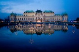 Weihnachtsdorf Schloss Belvedere, Wien / Zum Vergrößern auf das Bild klicken