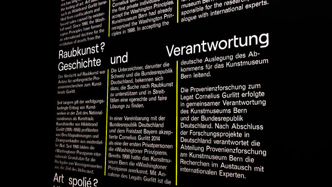 Kunstmuseum Bern - Gurlitt: Eine Bilanz