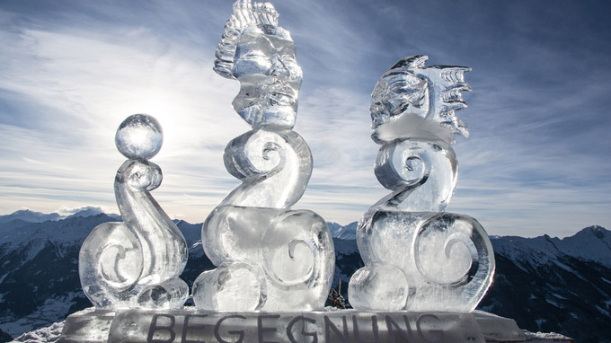Art on Snow - Eisskulptur Fulseck Neumayer