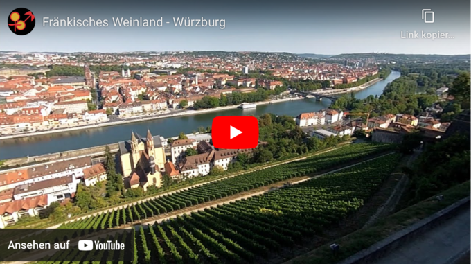Bildschirmfoto zu Video Fränkisches Weinland - Würzburg