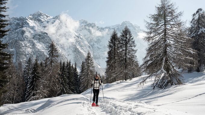 Val di Sole, Trentino - Schneeschuhwandern