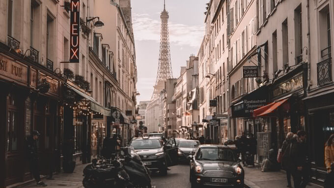 Paris, Frankreich - Ostern