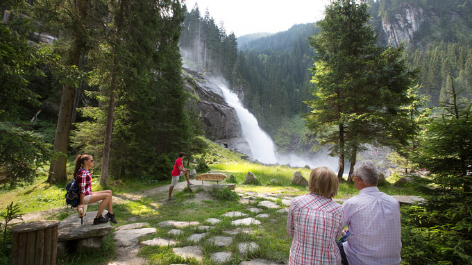 Hohe Tauern, Salzburg - Therapieplatz Krimmler Wasserfälle
