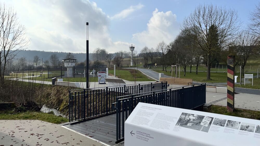 Grenzmuseum Mödlareuth - Außenbereich mit Tannbach