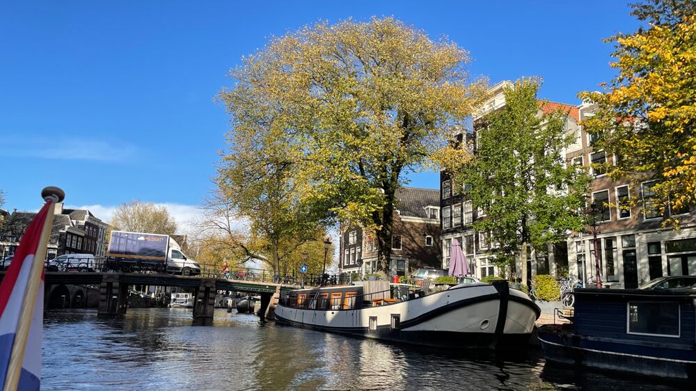 Amsterdam, NL - Wohnschiffe