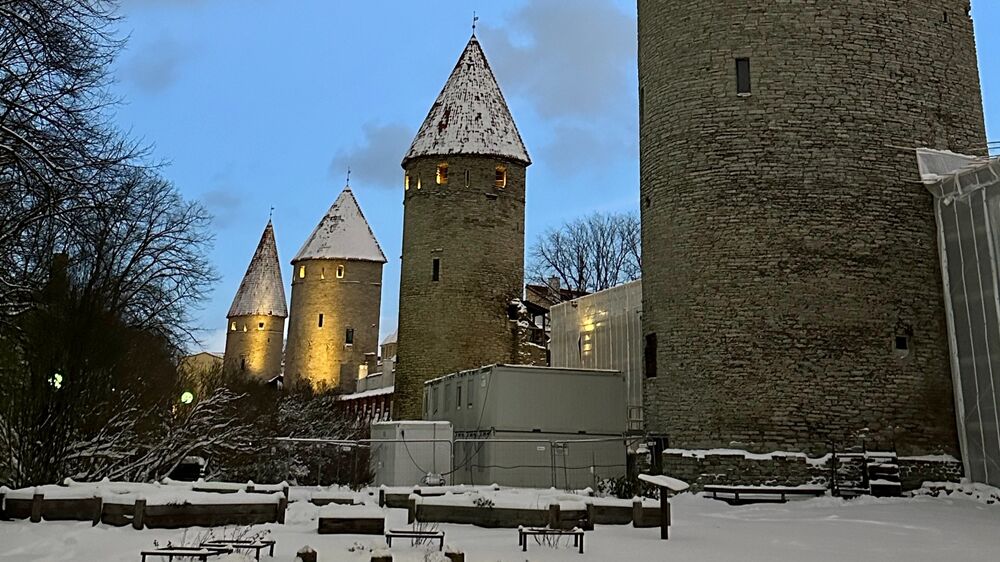 Tallinn, Estland - Stadtmauer