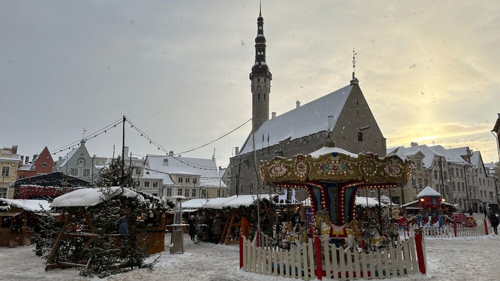 Tallinn, Estland - Adventzeit