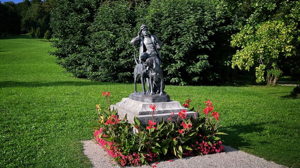 Statue im Kaiserpark Bad Ischl
