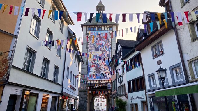 Konstanz, DE - Altstadt Schnetztor Fasnacht