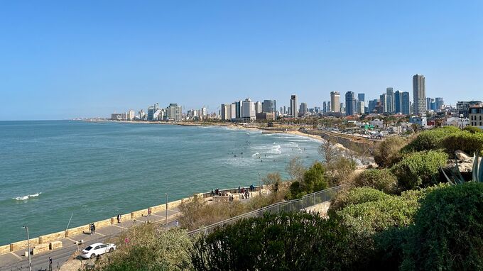 Skyline View auf Tel Aviv