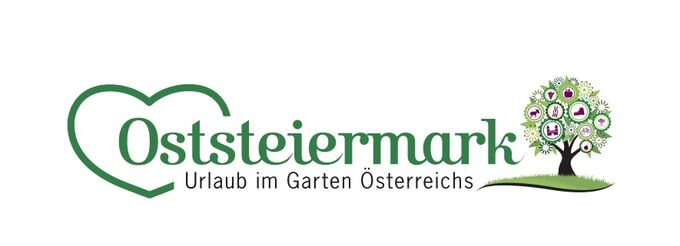 Logo Oststeiermark dunkelgrün bunt