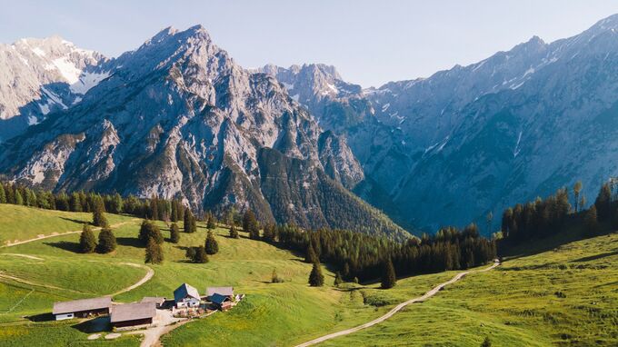 Karwendel, Tirol - Wanderalm
