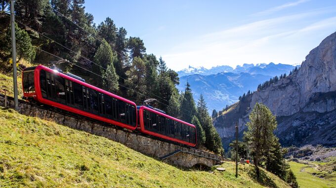 Zentralschweiz, Schweiz - Pilatus-Bahn