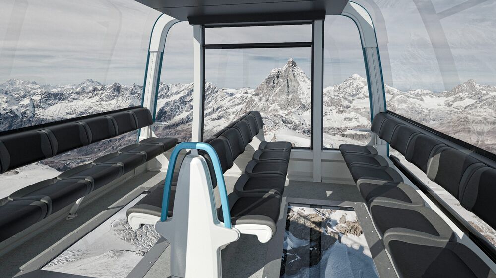 Zermatt, CH - Crystal Ride Matterhorn Glacier Ride II
