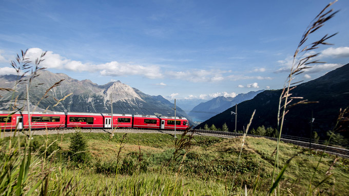 © Rhätische Bahn / Andrea Badrutt / RhB - Alp Grüm / Zum Vergrößern auf das Bild klicken
