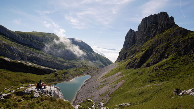 © Achensee Tourismus / Grubasee, Tirol - Rofan Rast / Zum Vergrößern auf das Bild klicken