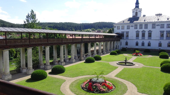 Schloss Lysice, CZ - Garten