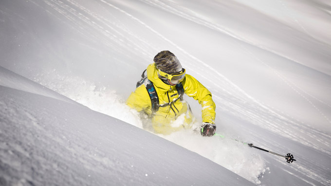 ©  adidas Sport eyewear / Mirja Geh / Skifahrer / Zum Vergrößern auf das Bild klicken