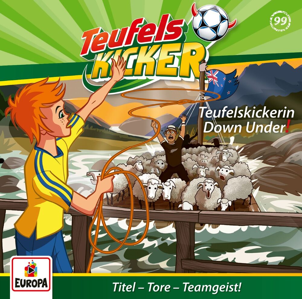 CD-Hülle Teufelskickerin Down Under!