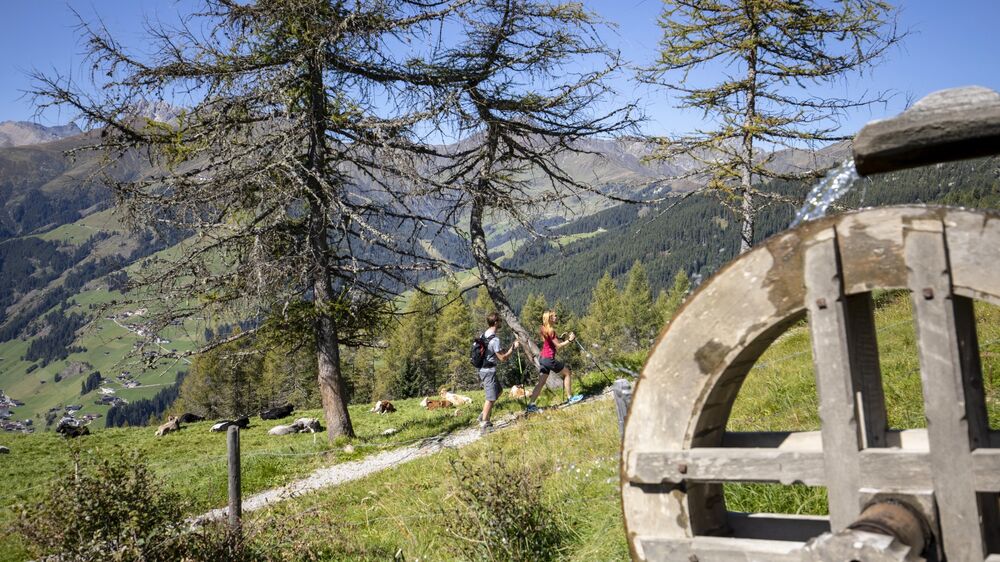 Tuxertal, Tirol - Wandern Wasserrad