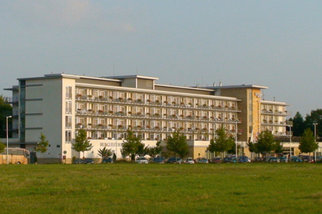 Hunguest Hotel Répce Gold in Bük, Ungarn - Außenaufnahme