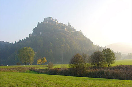 Burg Hochosterwitz im Nebel
