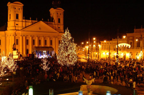 Debrecen, Ungarn - Weihnacht