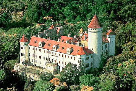 Schloss Konopiště, CZ - Außenansicht