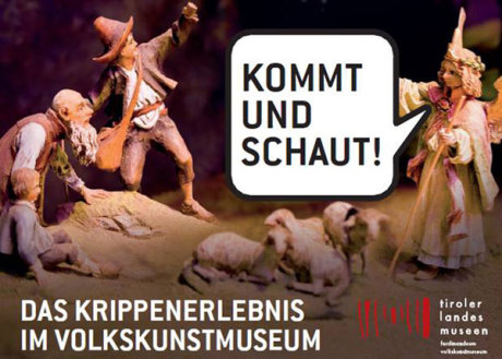 © TLM / Tiroler Volkskunstmuseum, Innsbruck - Ausstellung Kommt und Schaut: Plakat